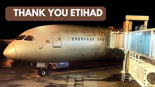 🇵🇰🇦🇪 UPGRADED TO BUSINESS CLASS  ETIHAD TRIP REPORT  KHIAUH  EY201  B7879  A6BLK [upl. by Wharton541]