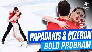 Stunning gold performance by Papadakis amp Cizeron ⛸ [upl. by Serica]