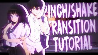 after effects pinchshake transition tutorial [upl. by Enirac171]