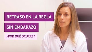 ¿Por qué se retrasa la menstruación si no hay embarazo [upl. by Taimi671]