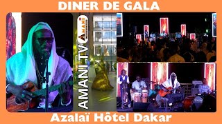 La belle performance de Lartiste international CARLOU D sur scène au DINER DE GALA de Azalaï Hôtel [upl. by Zeitler775]