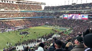 Army Navy Game 2018 President Trump Greeted with Cheers [upl. by Aduhey852]