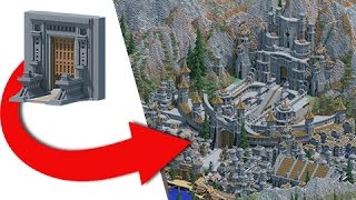 Transforming My First Ever Minecraft Project  EPIC Build [upl. by Elleon]