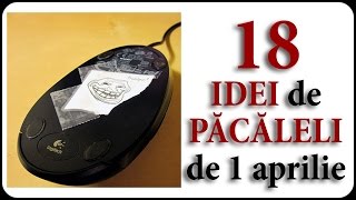 18 IDEI de PĂCĂLELI de 1 aprilie [upl. by Bright]