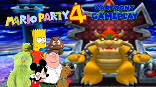 Cartoony Gameplay Mario Party 4 [upl. by Annayd]