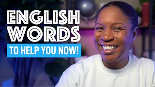 5 ENGLISH WORDS EVERY ENGLISH LEARNER MUST KNOW [upl. by Duj]