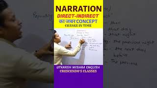 🔴Narration DIRECTINDIRECT का जबर CONCEPT utkarsh viral upsc ssc trending reels english [upl. by Diad]