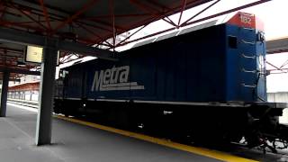 Metra F40PH Startup [upl. by Adiel]