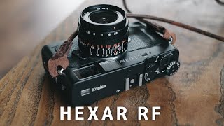 Konica HEXAR RFがかっこよくて好き [upl. by Narual]