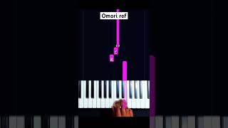 Finale duet omori ref piano pianosoinapp piano pianotutorial [upl. by Marinna]