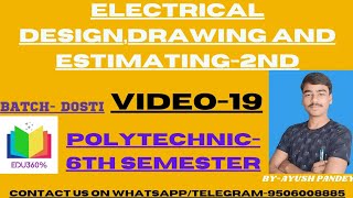 VIDEO19Chapter3Schematic Diagram Of Lighting System Of Conference RoomEDDE2Polytechnic Six [upl. by Ahtnams]