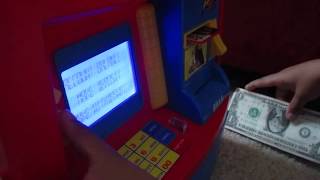 Zillions Jr Atm Bank Deposit [upl. by Evreh]