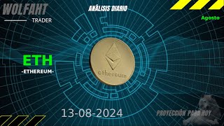 Predicción de ETH 13082024 – Análisis diario de Ethereum – precio de ethereum hoy [upl. by Farrar]