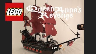 Lego Queen Annes Revenge MOCPOTC [upl. by Yarvis391]