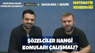 Sözelciler Hangi Matematik Konularını Çalışmalı Yks 2020 [upl. by Edecrem]