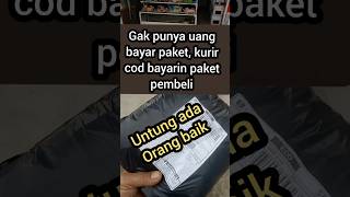 gak punya uang bayar paket kurir cod disuruh bayarin paket pembeli kioszikri komediasahan [upl. by Llyrad]