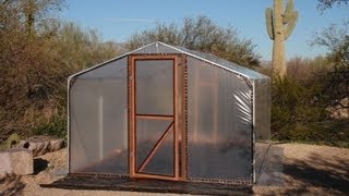 Build A Better Greenhouse  An Affordable Small Hobby House [upl. by Jewett758]