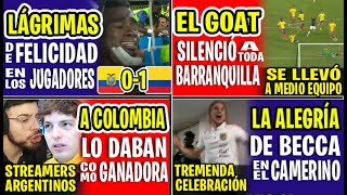 GOLAZO DEL GOAT MENOSPRECIARON A ECUADOR Y ENNER VALENCIA SILENCIÓ TODO EL ESTADIO DE BARRANQUILLA [upl. by Kcajyllib]