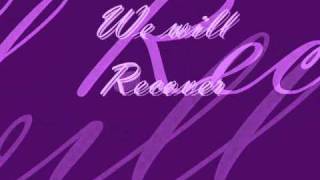 Recover Natasha Bedingfield  Lyric Recovery Video [upl. by Hudis]