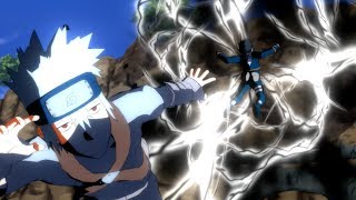 EMS Young Obito vs Young Kakashi  Naruto Shippuden Full Burst [upl. by Meerak]