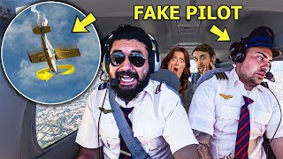 Fake Pilot Prank Gone Wrong MUST WATCH [upl. by Ahsinad]