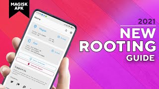 New Method to ROOT ANDROID Phone in 2021  Magisk 22 Apk Installer [upl. by Gniliem]