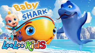 Baby Shark Dance For Toddlers  Kids Songs and Nursery Rhymes  LooLoo Kids [upl. by Otsuaf]