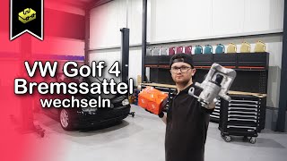 Golf 4 Bremssattel Hinten wechseln  Change the Golf 4 rear brake caliper  Vitjawolf  HD [upl. by Karp]