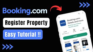 How to Register Your Property in Bookingcom  List Property [upl. by Rachaba]