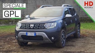 Guida GPL AUTO caratteristiche costi manutenzione  Dacia Duster [upl. by Reivazx514]