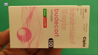 budecort 100 inhaler  Budesonide Inhalation  budecort 100 inhaler Uses Side effects benefits dose [upl. by Crystie118]