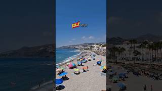 ☀️ Spanish Summer Vibes from Nerja Costa del Sol 🇪🇦 travel andalucia europe [upl. by Dnalon]