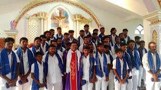 stfrancisxavierschurchgollaprolu నందు 40 దినముల మరియు తల్లి monthofmary దీక్ష స్వీకరించిన సోదరులు [upl. by Irrab]