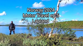 Motorreis Noorwegen ep 5 Up to the North 2024 [upl. by Akemat]