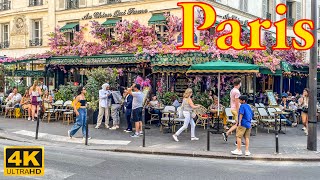 Paris France 🇫🇷  Paris Summer 2023  4K HDR Walking Tour  Paris 4K  A Walk In Paris [upl. by Inigo]