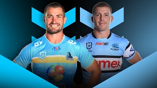 NRL 2024  Titans v Sharks Round 23  Match Preview [upl. by Nelyak277]