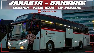 PRIMAJASA JAKARTA  BANDUNG  Satu  Satunya Bus di Cililitan Jakarta [upl. by Fiel757]