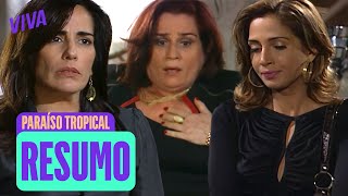 BEBEL REVELA SEGREDO À LUCIA MARION É ENVENENADA E MAIS  PARAÍSO TROPICAL  RESUMO [upl. by Lednyc]