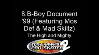 The Top 10 Songs From Tony Hawks Pro Skater 2 [upl. by Nitsid]