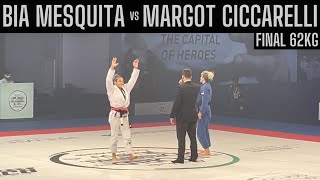 Beatriz Mesquita vs Margot Ciccarelli Final 62kg Abu Dhabi World Professional Jiu Jitsu 2021 [upl. by Ellan]