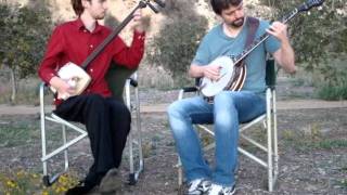 quotThe Swallow Tail Polkaquot trad Irish folk tune Arranged for Banjo and Shamisen [upl. by Innej]