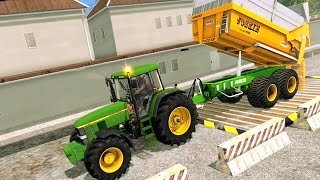 John deere tractor cartoons  Cartoons about tractors for kids [upl. by Aciruam989]