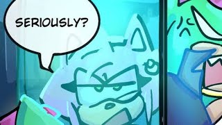 interaction with rosy and scourge  Sonic Comic Dub [upl. by Dieball49]