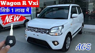 New 2025 Model Maruti Suzuki Wagon R Vxi Ags Review  Wagon r vxi Price amp mileage  wagon r car [upl. by Tenaj2]