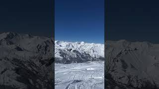 Les 3 Vallées France The Alps Part 15 shortstravelexplorenatureadventure skiingmountains [upl. by Connelley]