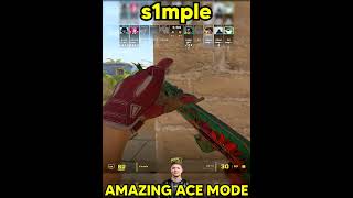 s1mple AMAZING ACE MODE Mirage  GoGo CS2 Shorts  Nov 10 2024 [upl. by Ahsined834]