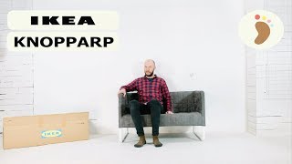 沙发IKEA KNOPPARP沙发2人座沙发IKEA KNOPPARP的概述 [upl. by Kawai]