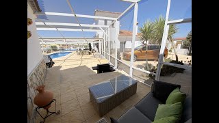 VH2381 Villa Golondrinas for sale in Las Norias Village HuercalOvera of Almeria From Voss Homes [upl. by Aekerly875]