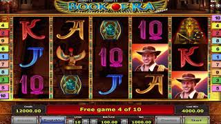 Crazy Bonus Round And Big Win On Book Of Ra Slot Machine [upl. by Ajssatan]