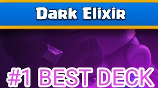 BEST DECK To Beat DARK ELIXIR CHALLENGE In Clash Royale [upl. by Enisaj260]